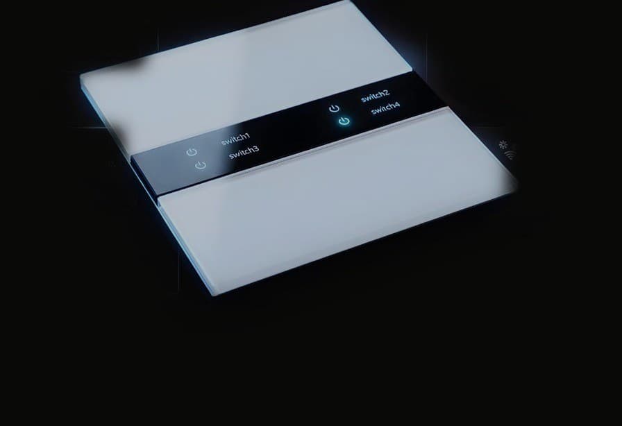 Norvixx Infinix Core smart switch on a dark set